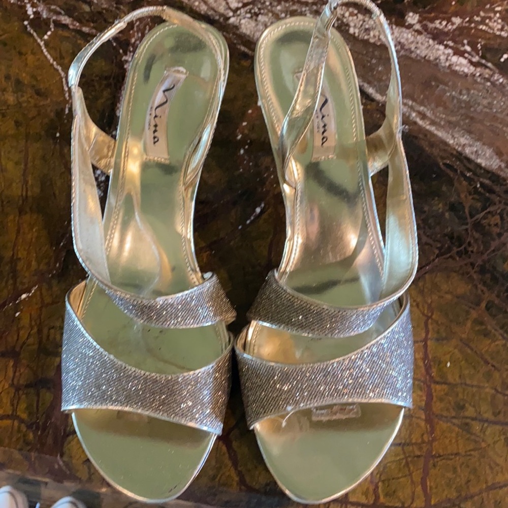 Gold heels